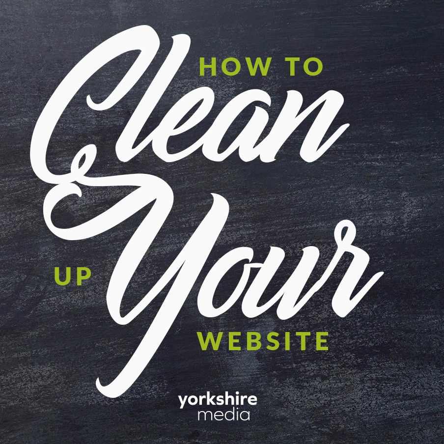 Spring clean your website.
