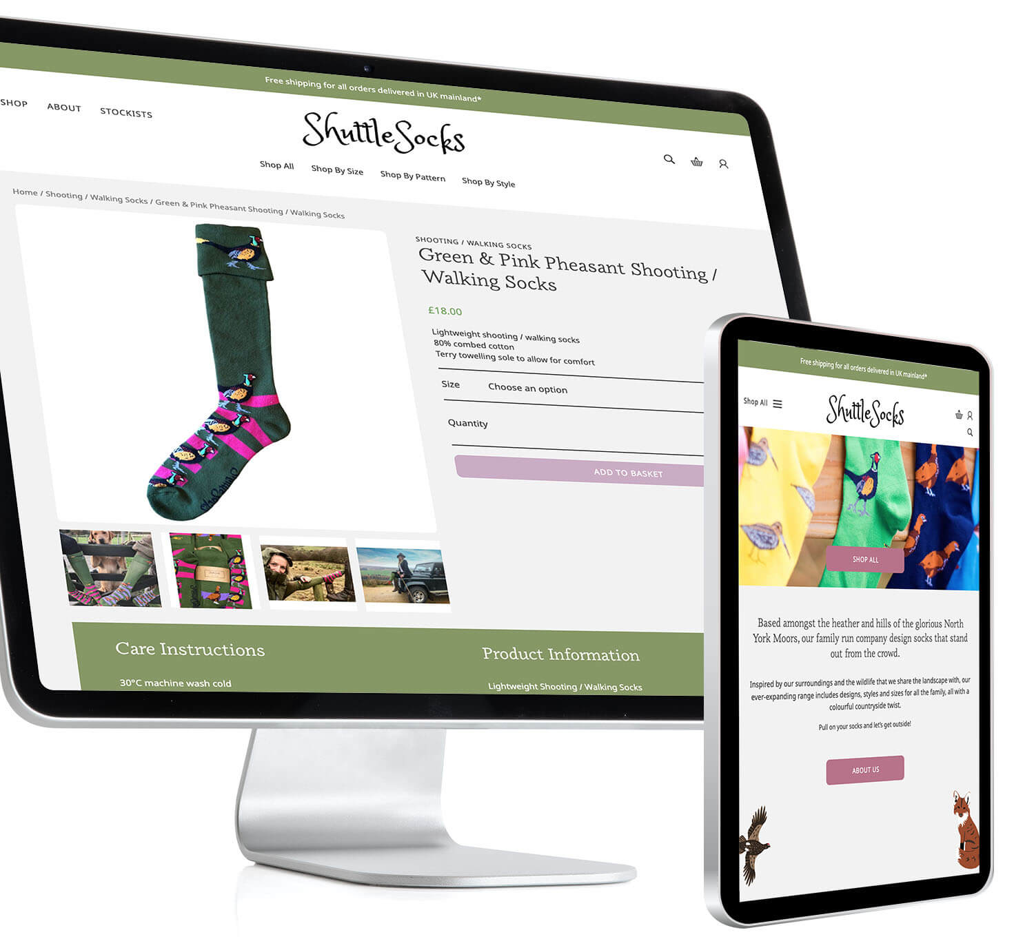 Shuttlesocks E-Commerce