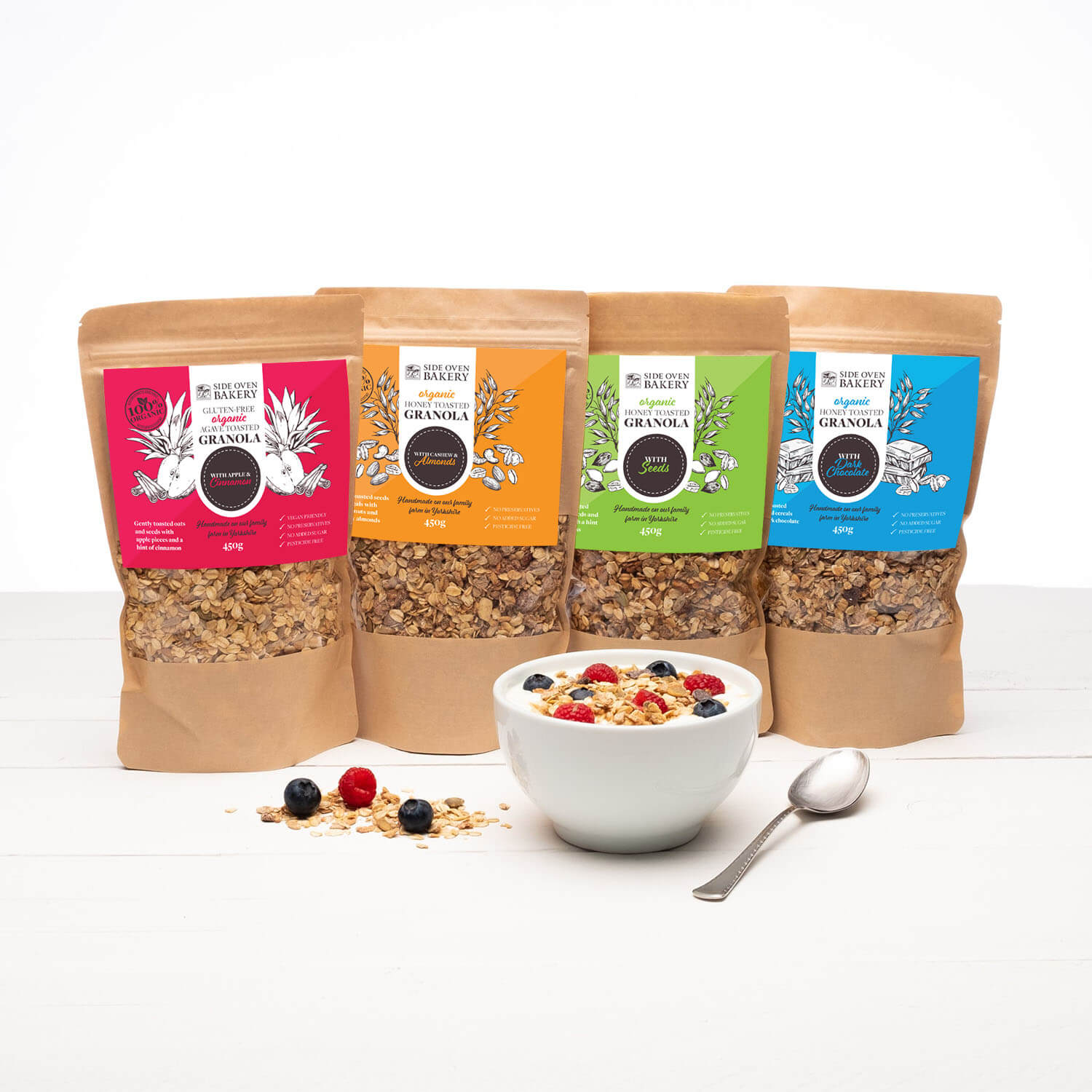 Side Oven Bakery Granola Packaging