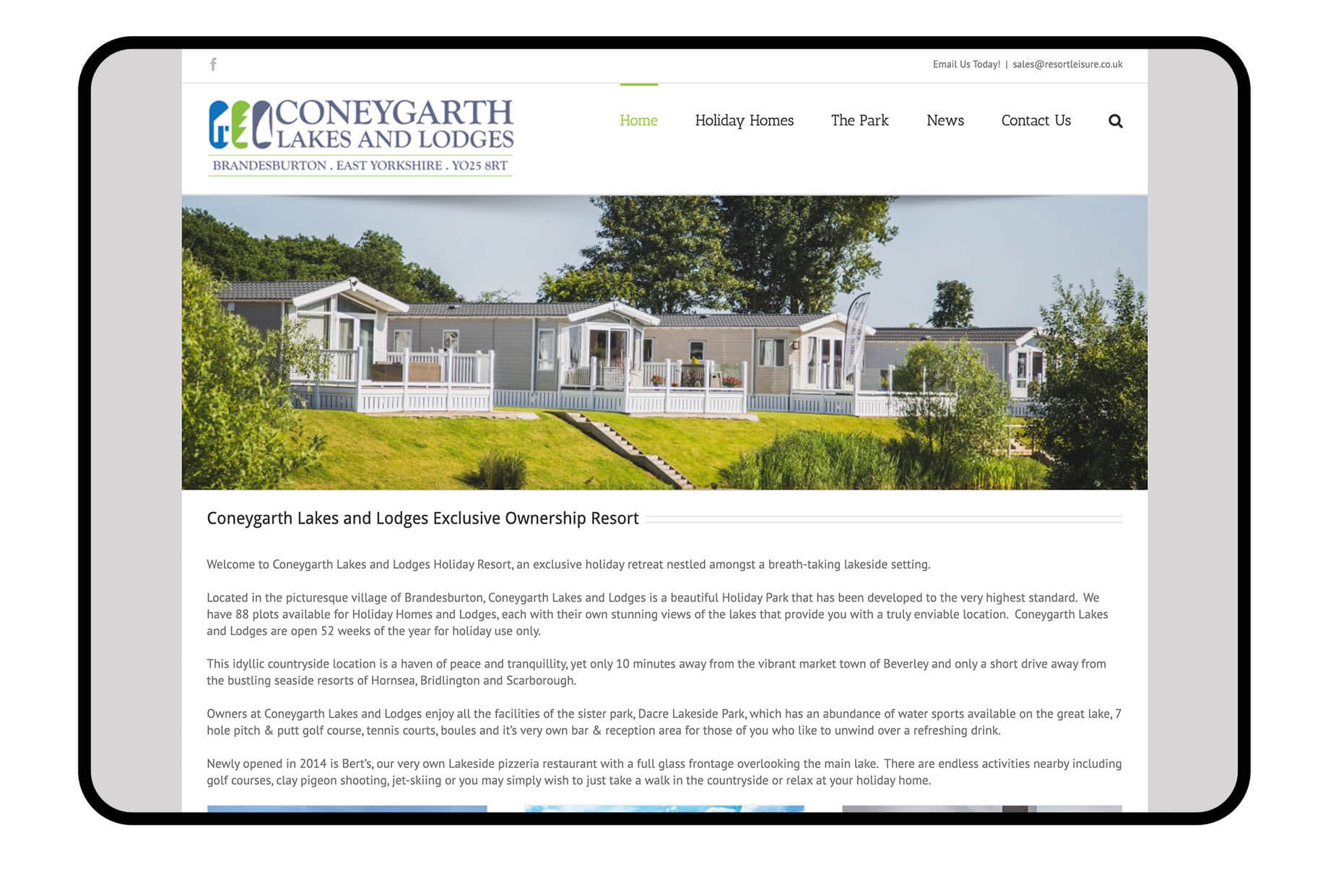 Coneygarth Old Website