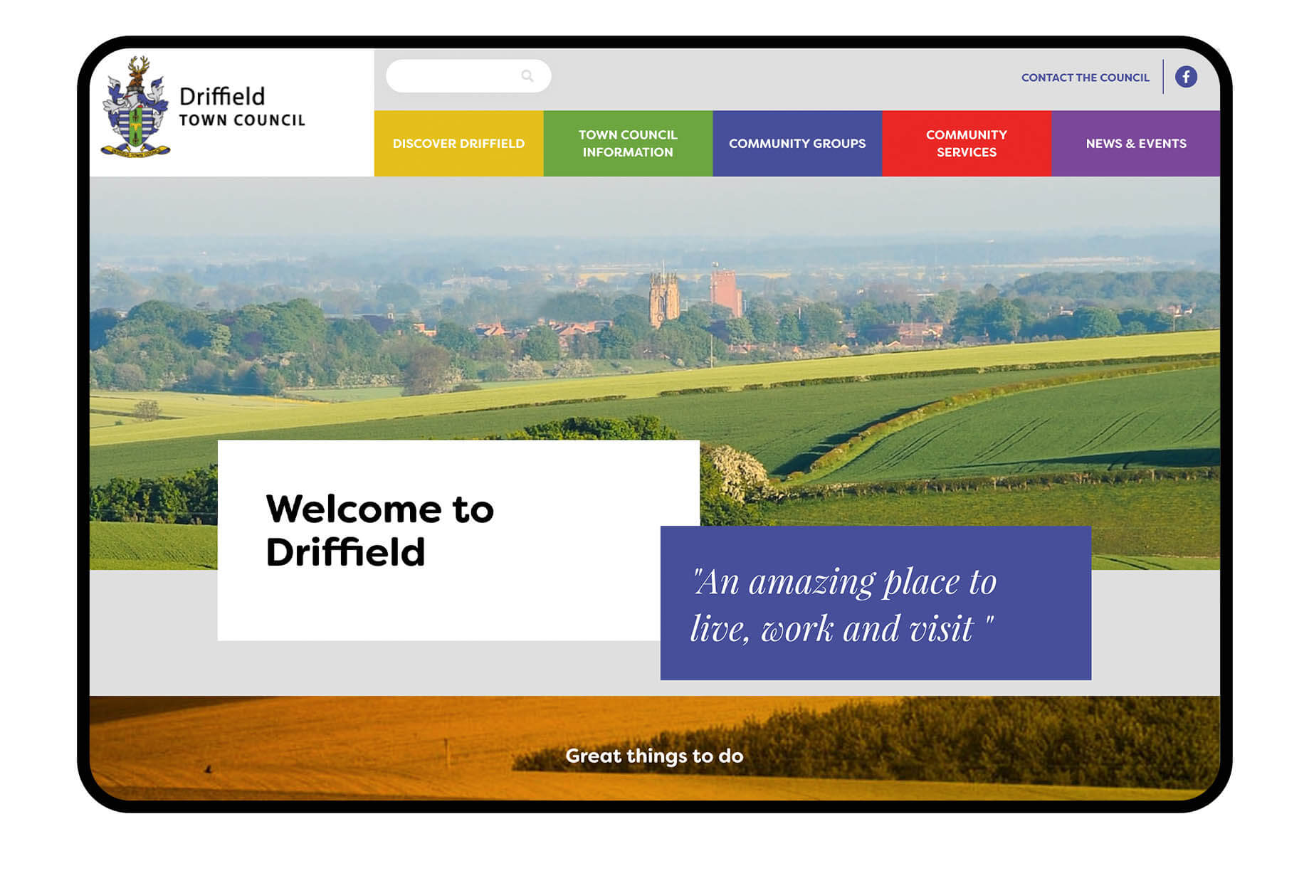 Driffield Town Council Website