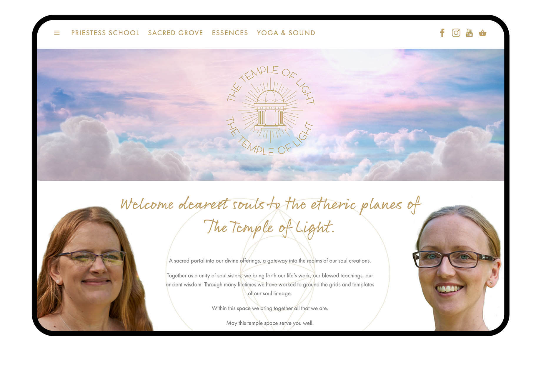 The Temple of Light Website