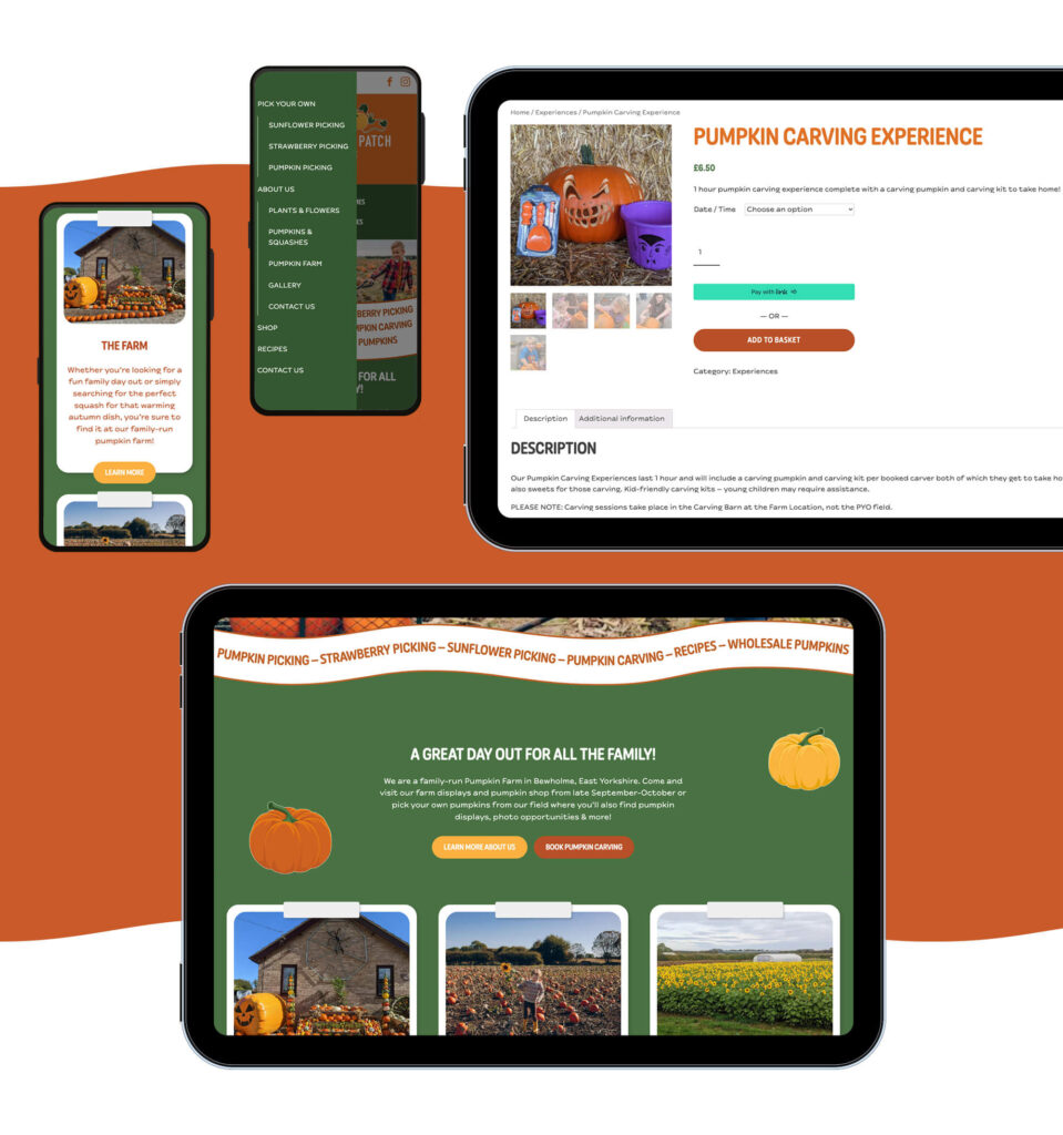 Pumpkin Patch responsive